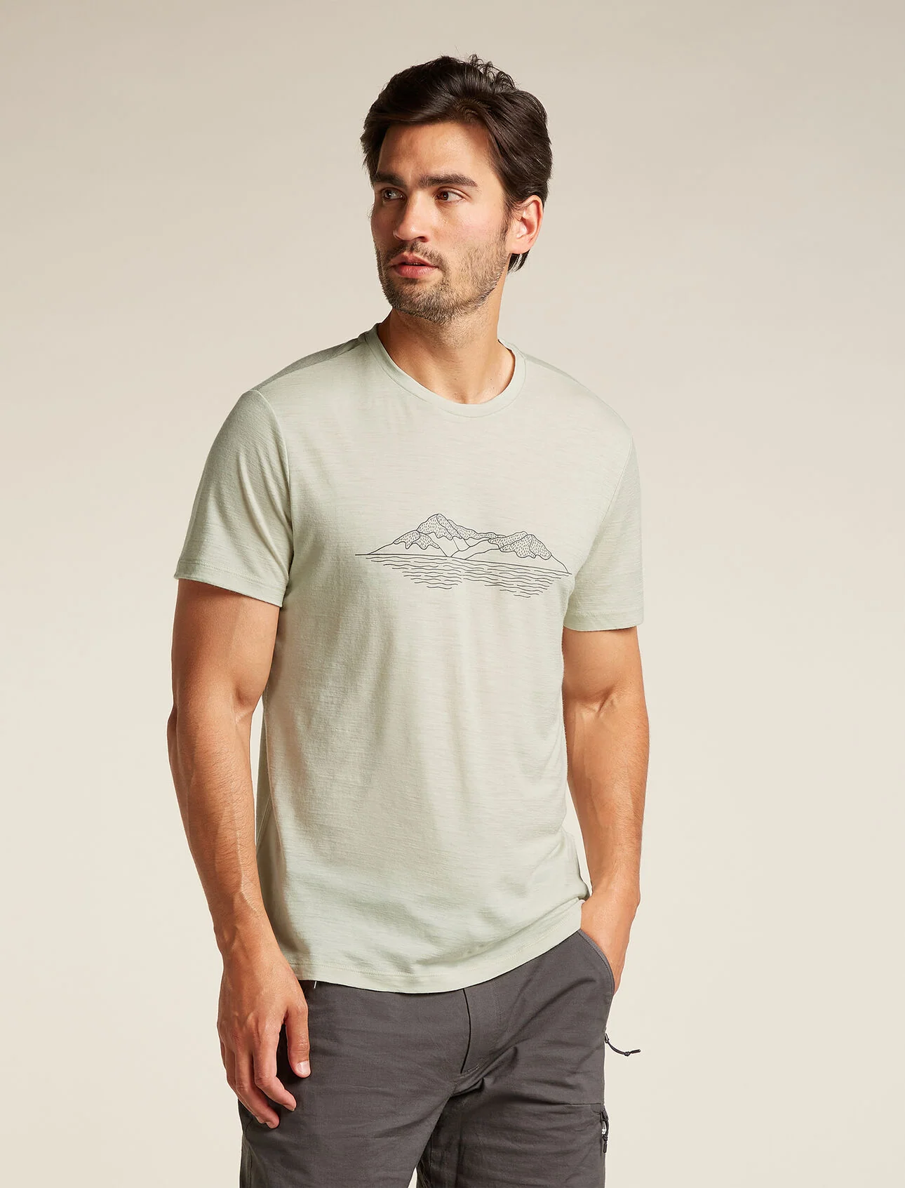 Icebreaker 150 Tech Lite SS Tee Pukaki Men's - Image 4