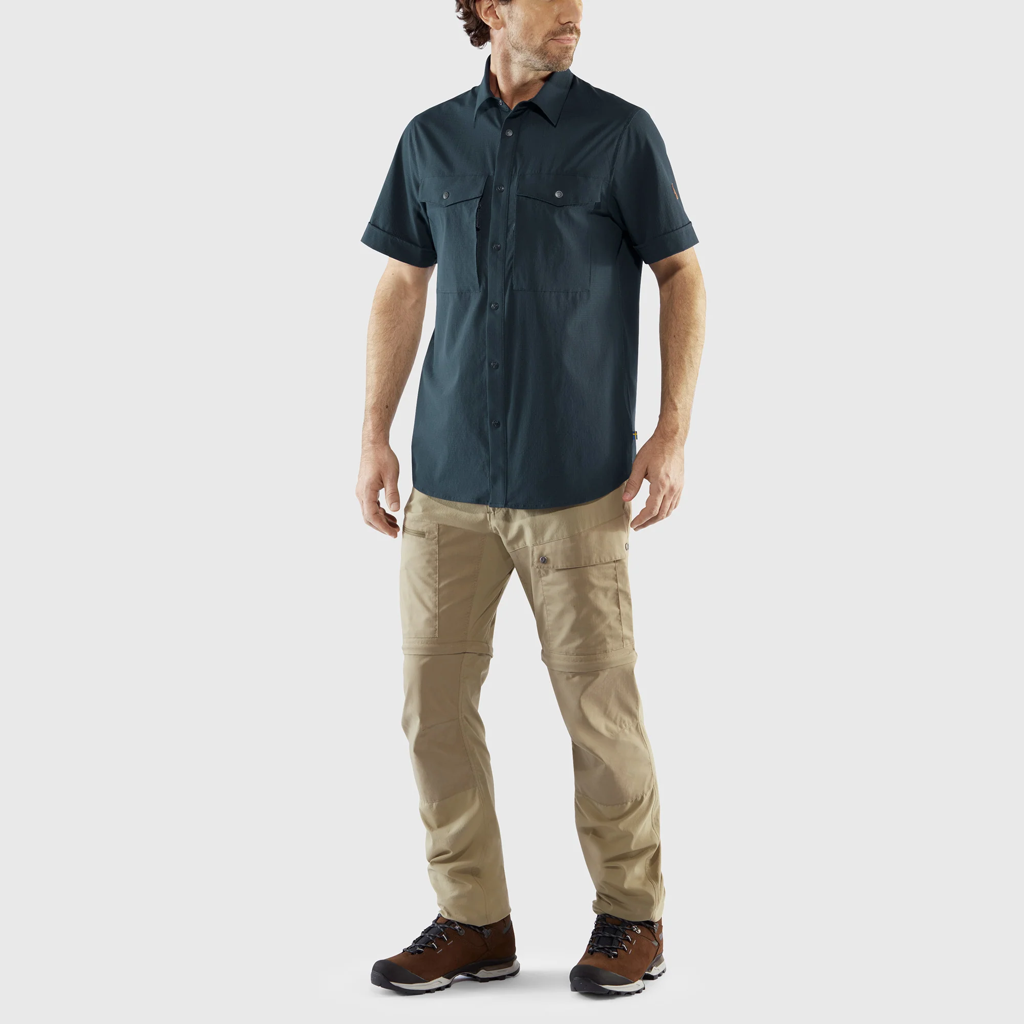 Fjallraven Abisko Trekking Shirt SS Men's - Image 3