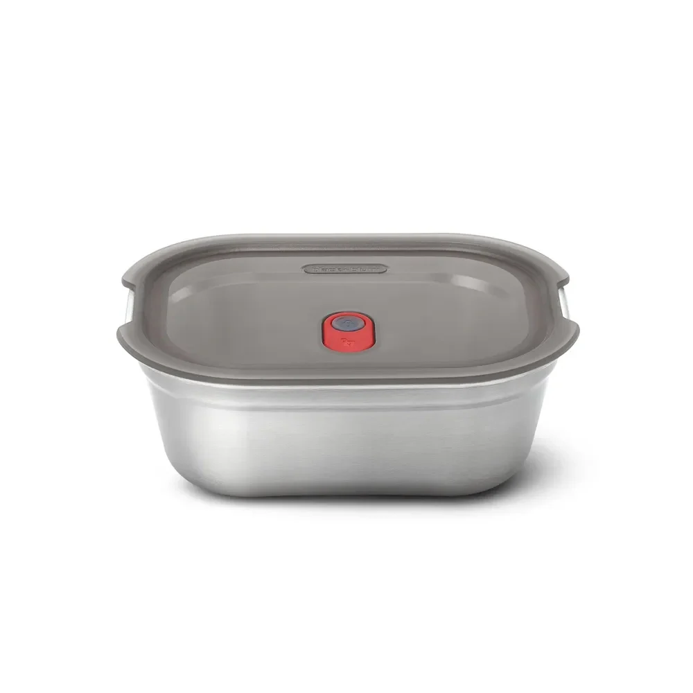 Black and Blum Steel Food Box Small