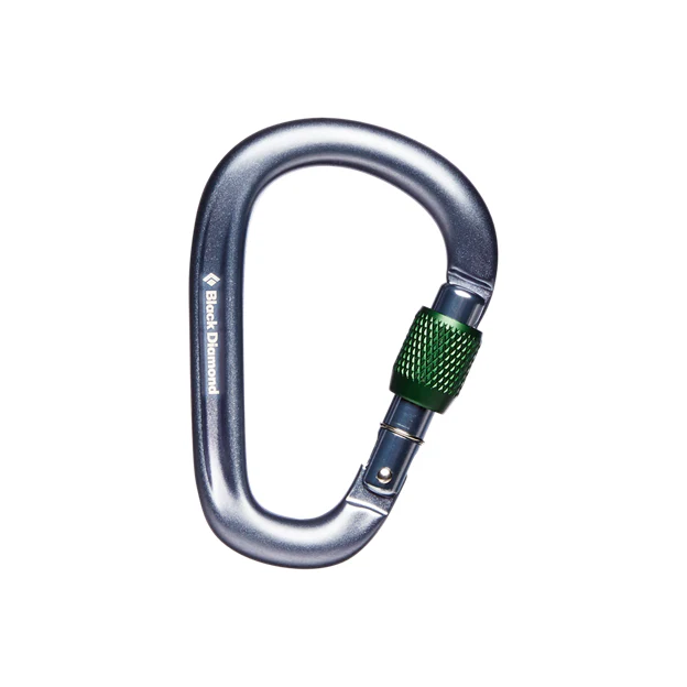 Black Diamond Pearlock Screwgate Carabiner - Image 2