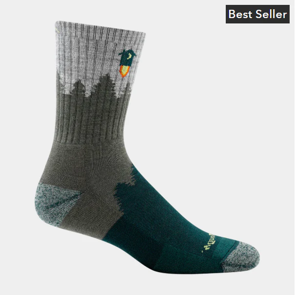 Darn Tough Number 2 Micro Crew Midweight Hiking Sock