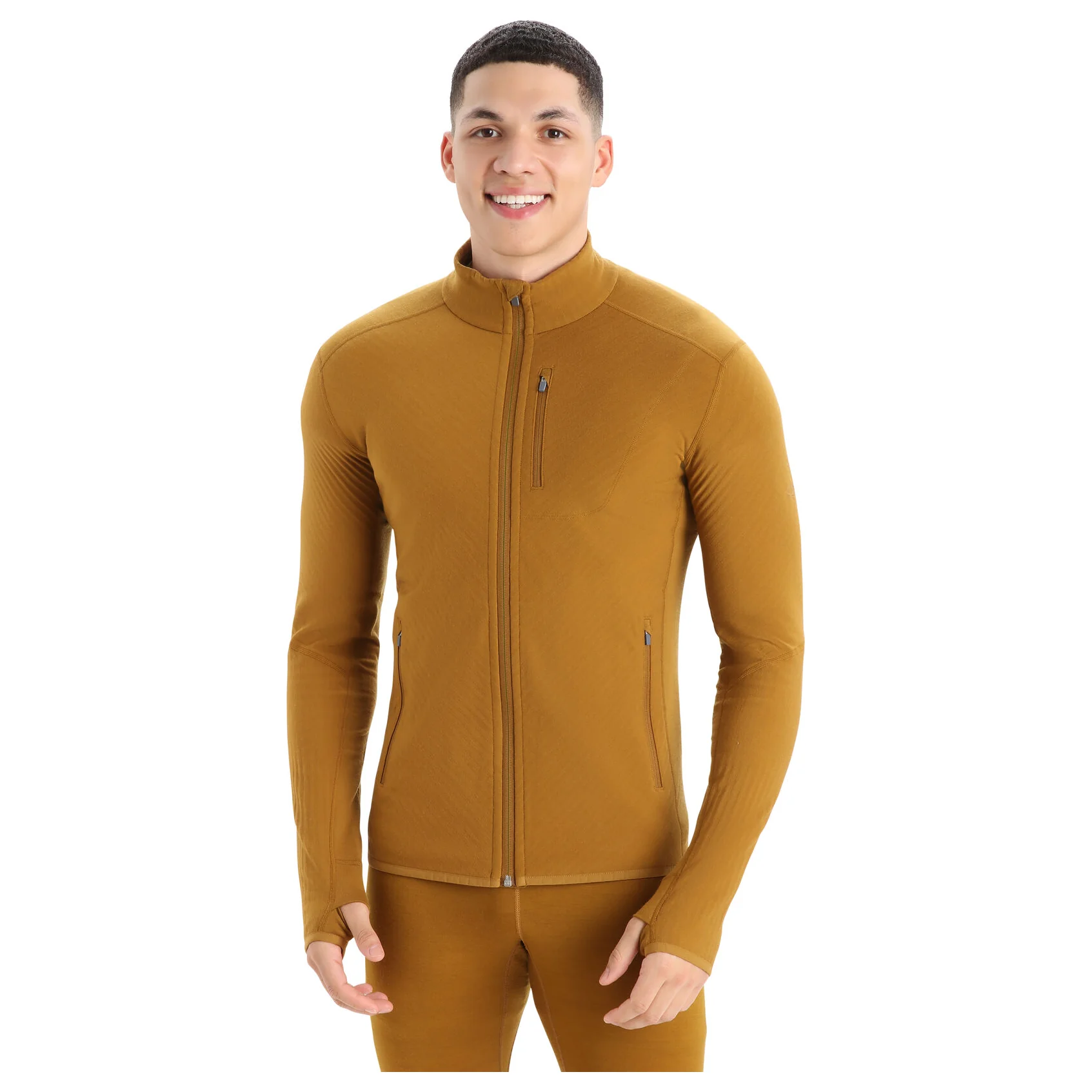 Icebreaker Descender Long Sleeve Zip Men's - Image 3