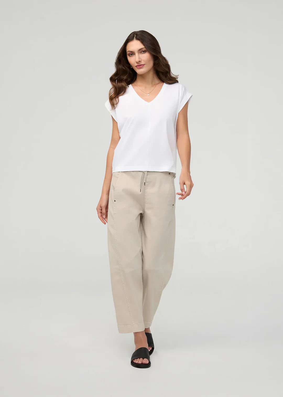 Duer FlexTwill Barrel Pull-On Pant Women's - Image 4