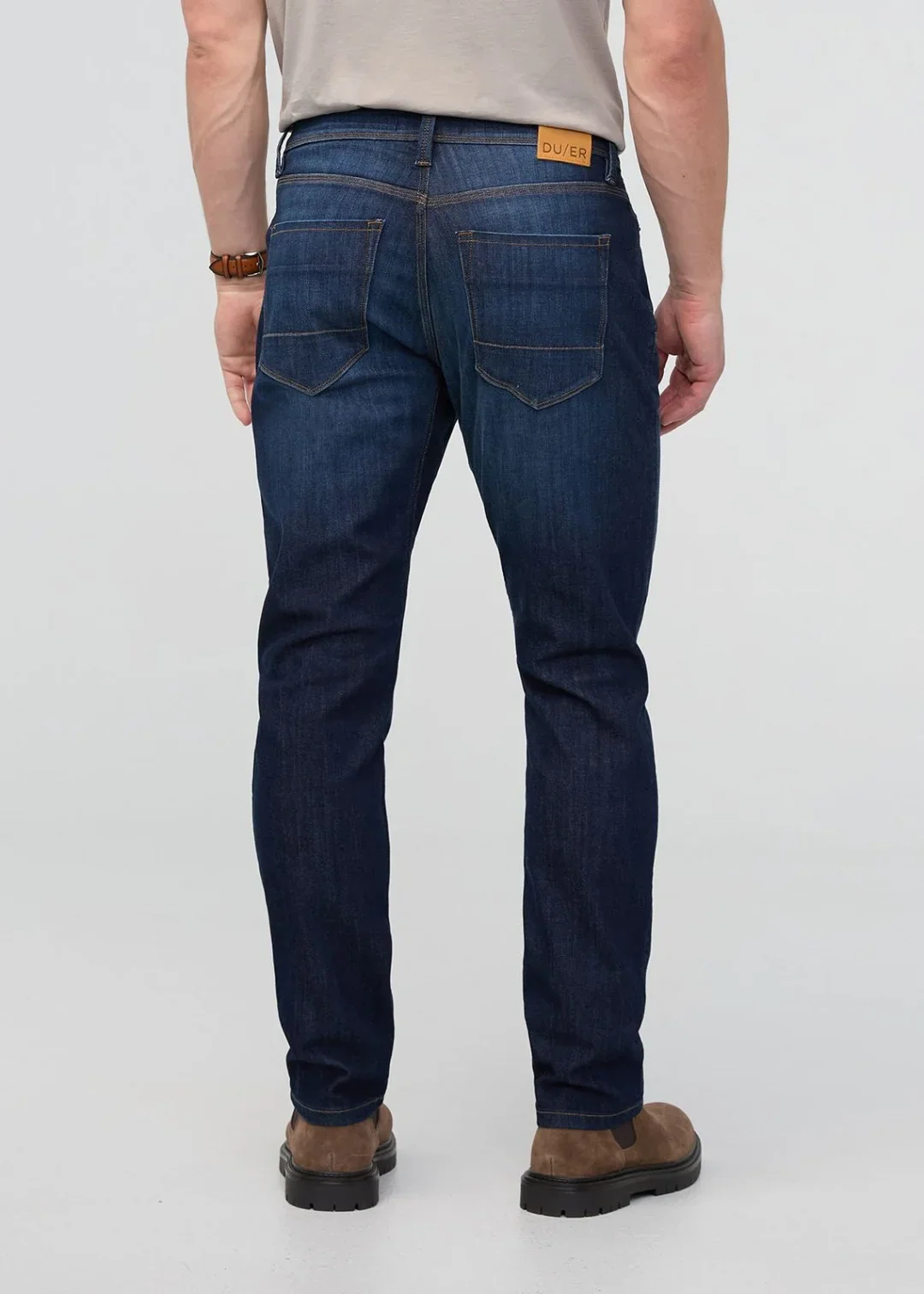 Duer Performance Denim Relaxed Taper Pant Men's - Image 2