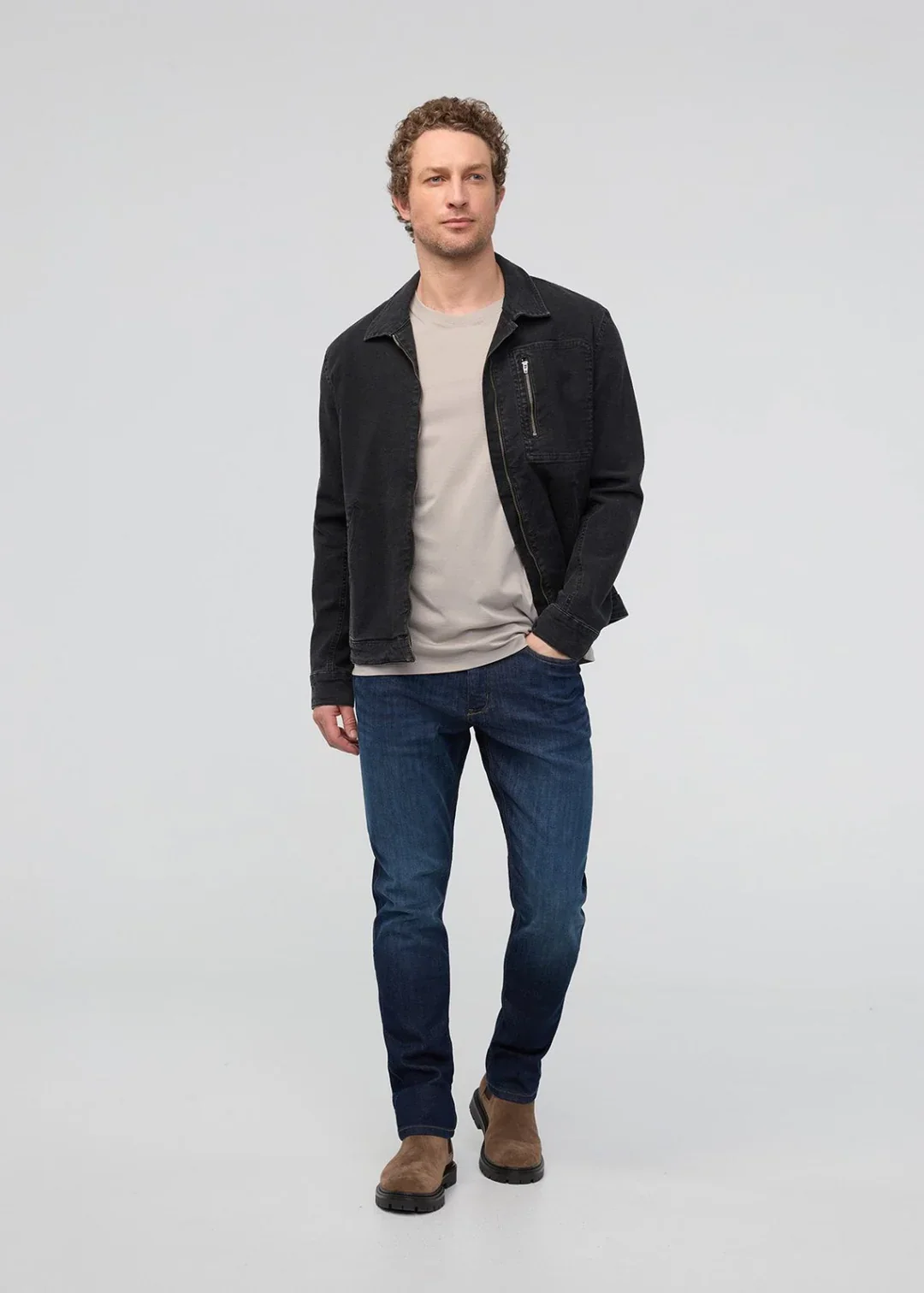 Duer Performance Denim Relaxed Taper Pant Men's - Image 4