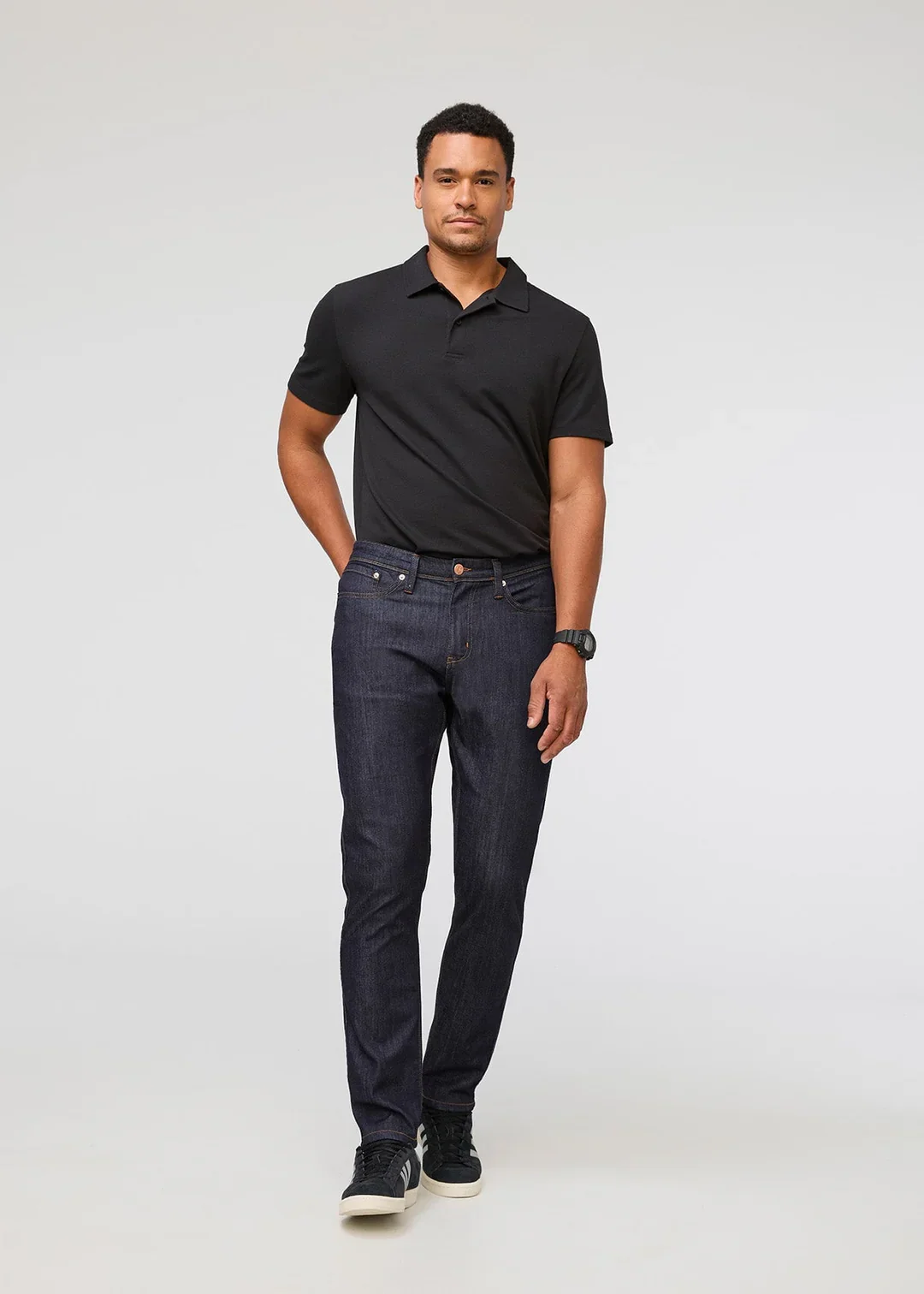 Duer Performance Denim Relaxed Taper Pant Men's - Image 5