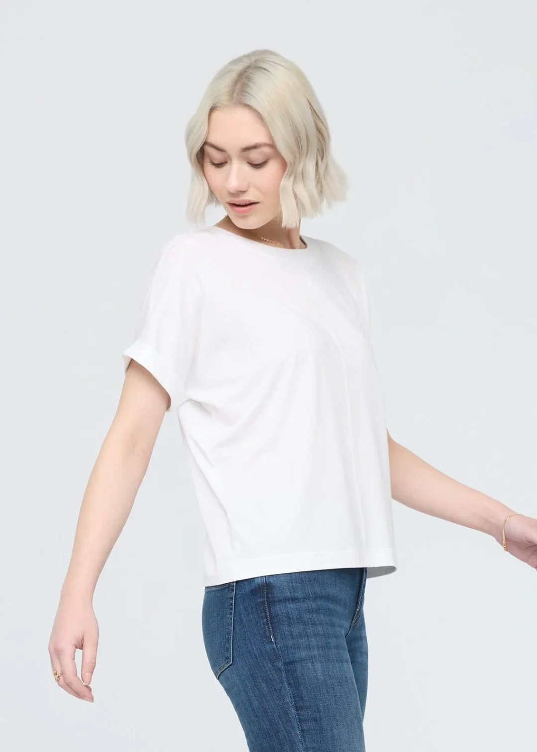 Duer Pure Pima Dolman Tee Women's - Image 3