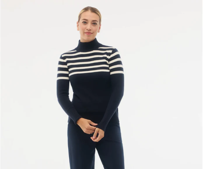 Fig Chiara Mock Neck Sweater Women's