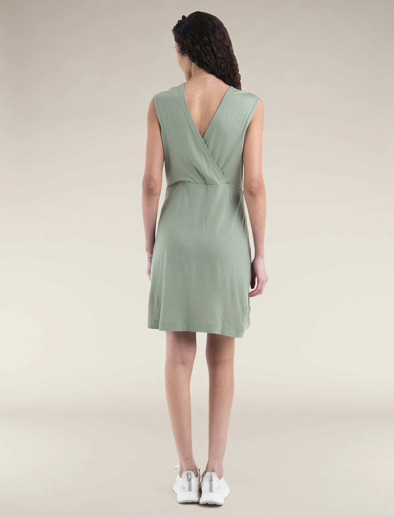 Icebreaker Granary Sleeveless V Neck Dress Women's - Image 2