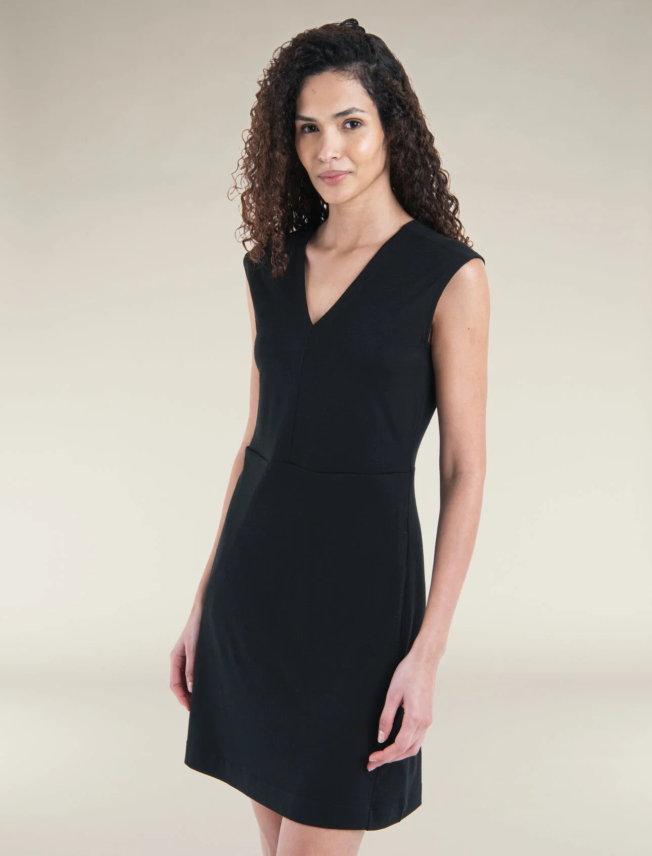 Icebreaker Granary Sleeveless V Neck Dress Women's - Image 3