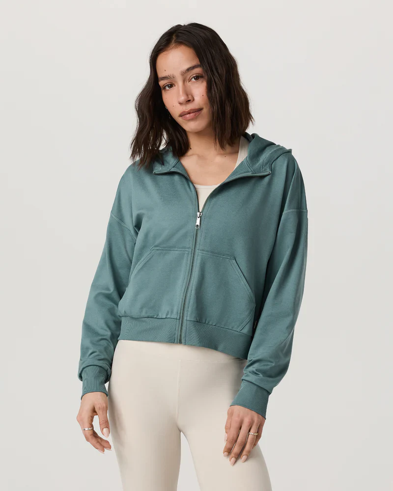 Vuori Halo Modern Full Zip Hoodie Women's - Image 4