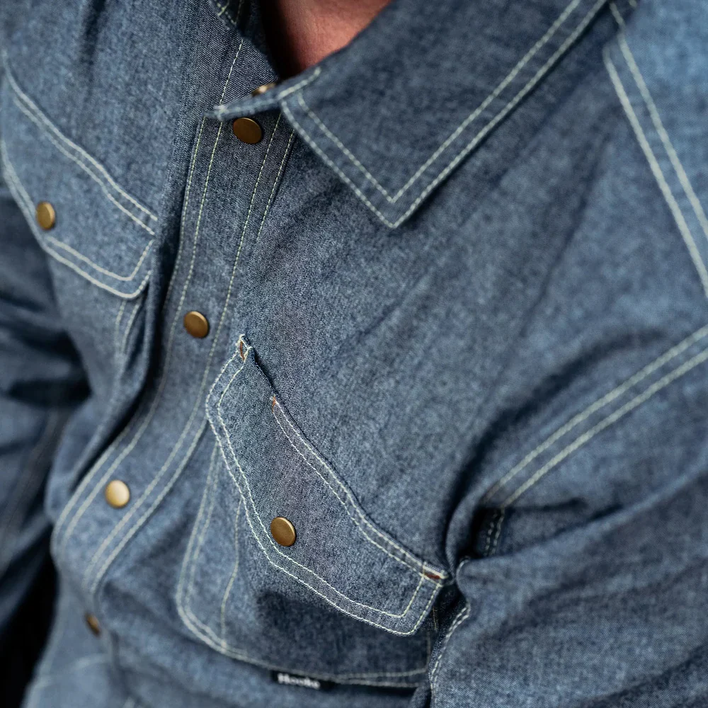 Hooké  Chambray Shirt Men's - Image 3