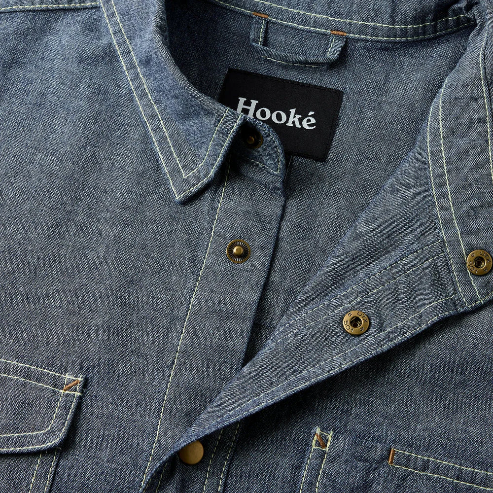 Hooké  Chambray Shirt Men's - Image 4