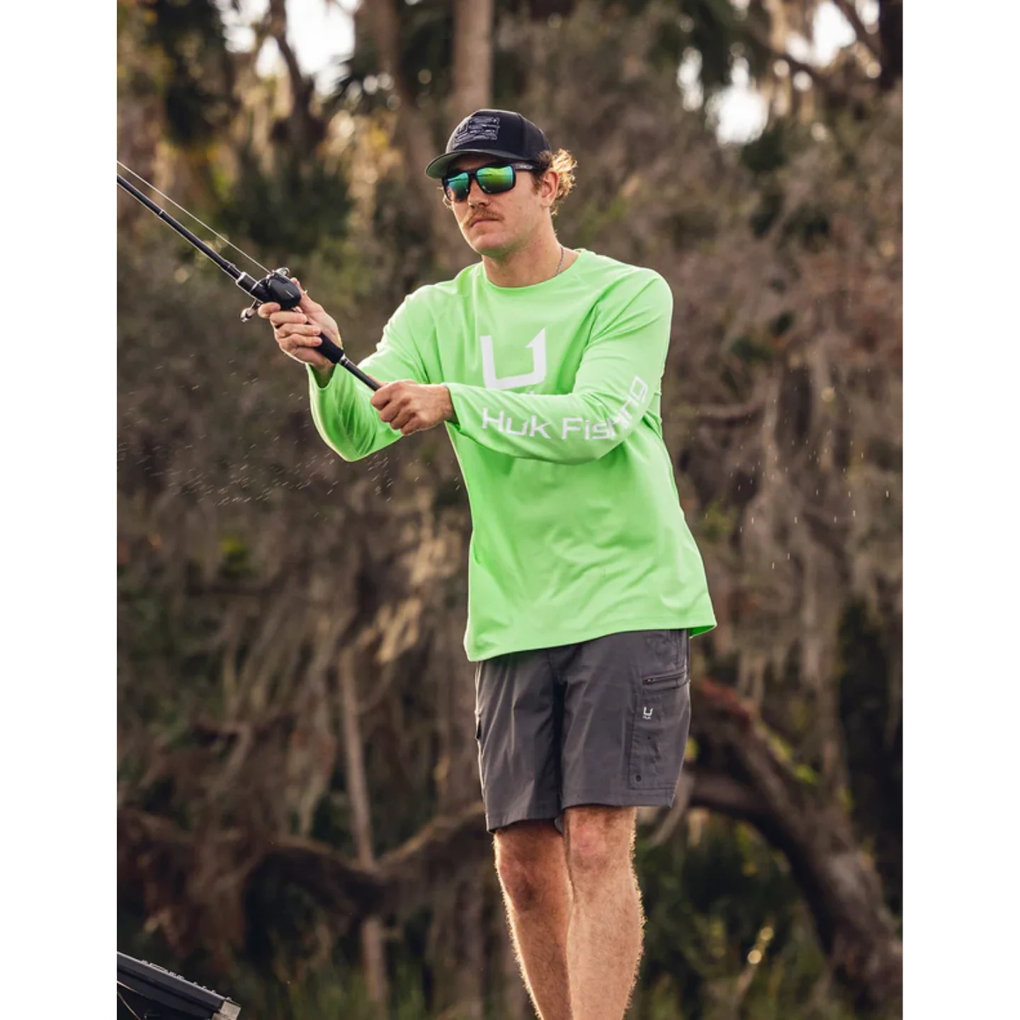 Huk Icon Longsleeve Crew Men's - Image 3