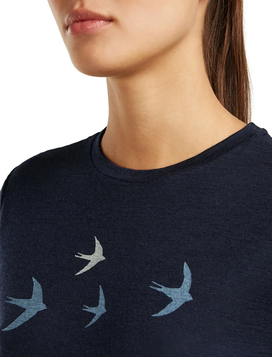 Icebreaker 150 Tech Lite SS Bird Women's - Image 3