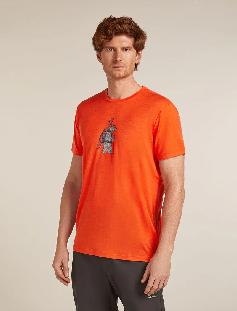 Icebreaker 150 Tech Lite SS Tee Bear Tour Men's - Image 4
