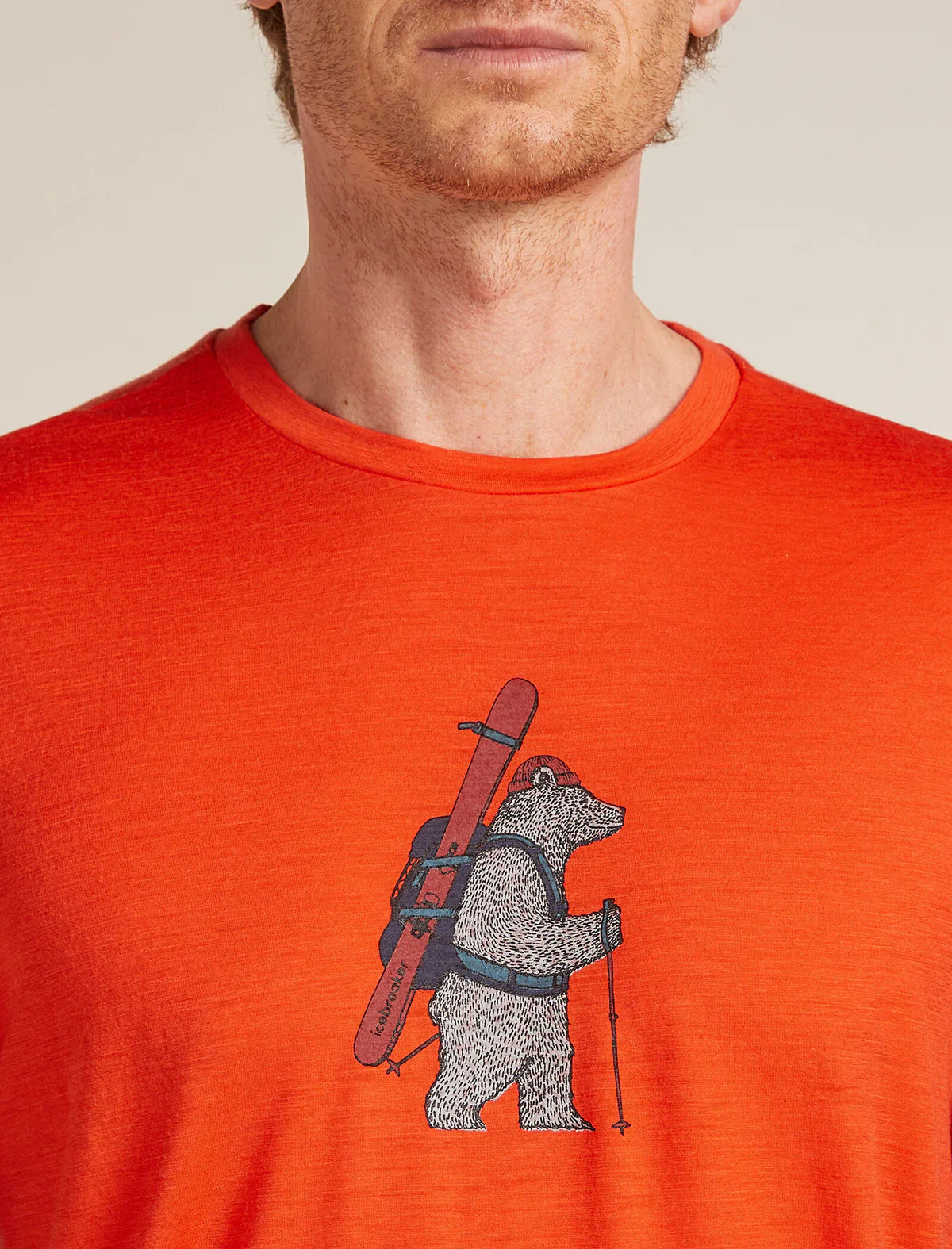 Icebreaker 150 Tech Lite SS Tee Bear Tour Men's - Image 6