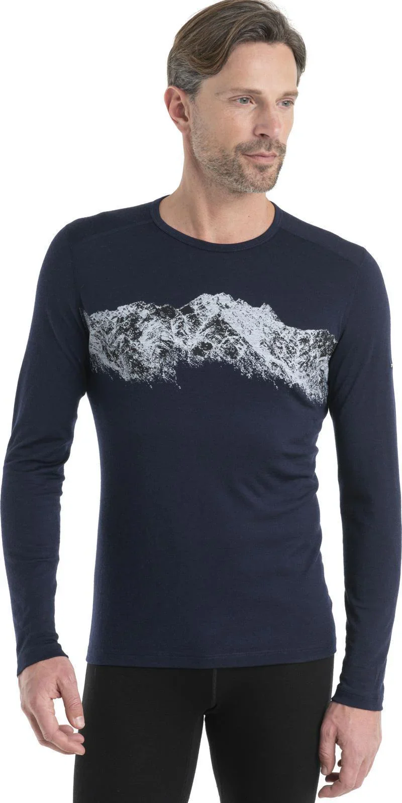 Icebreaker 200 Oasis L/S Crewe Remarkable Men's - Image 2