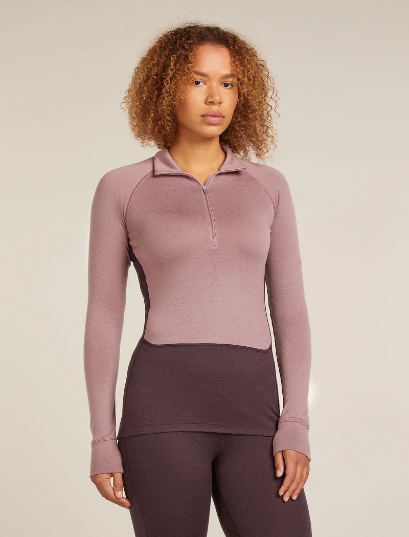 Icebreaker 260 Zoneknit LS Half Zip Women's