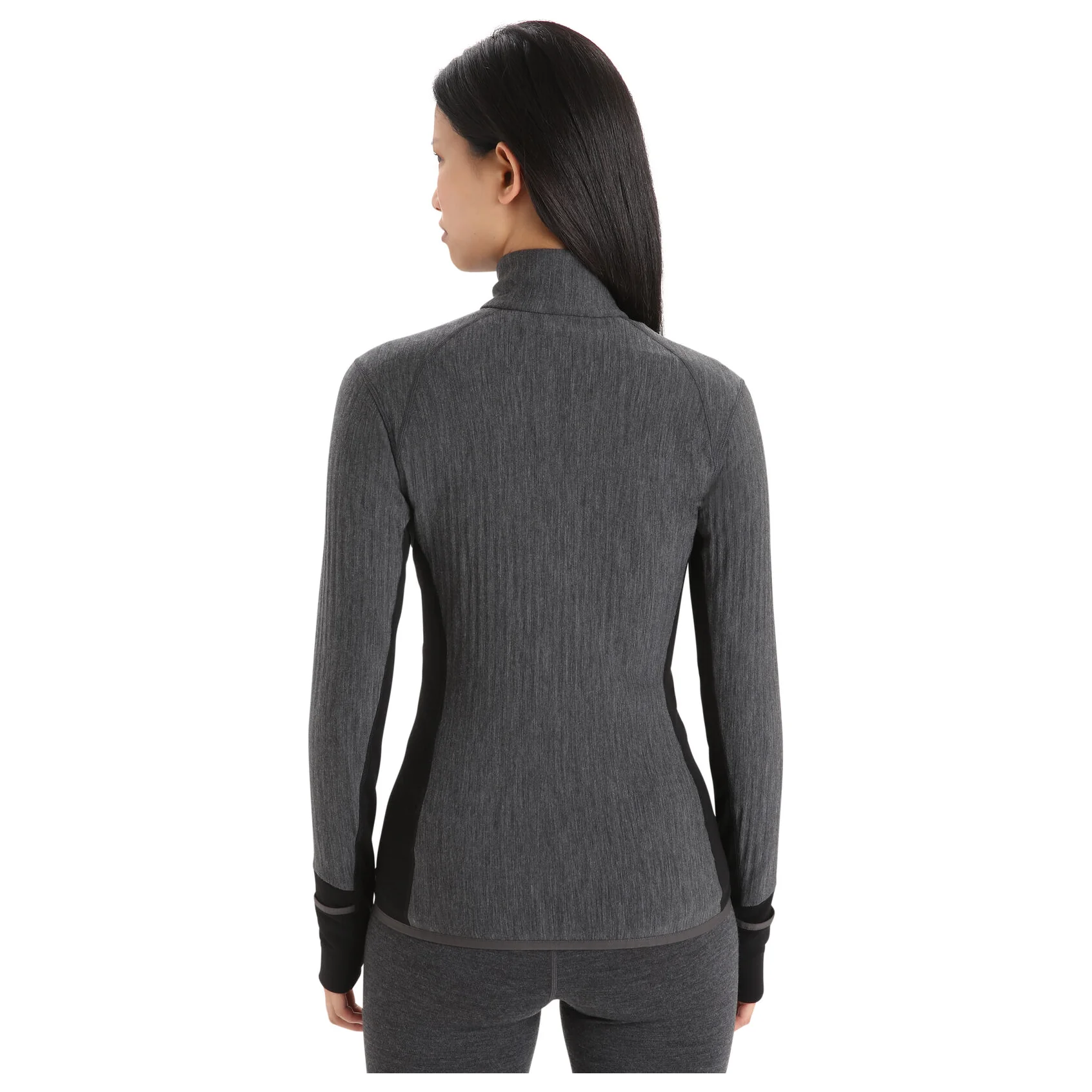 Icebreaker Descender Long Sleeve Zip Women's - Image 2