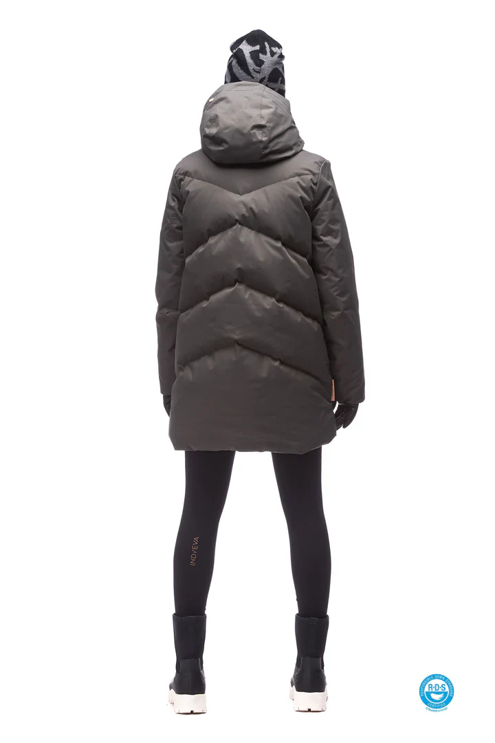 Indyeva Ayaba Simplified Down Coat Women - Image 4