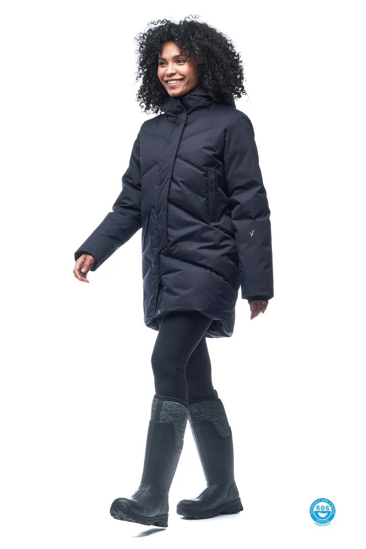 Indyeva Ayaba Simplified Down Coat Women - Image 5