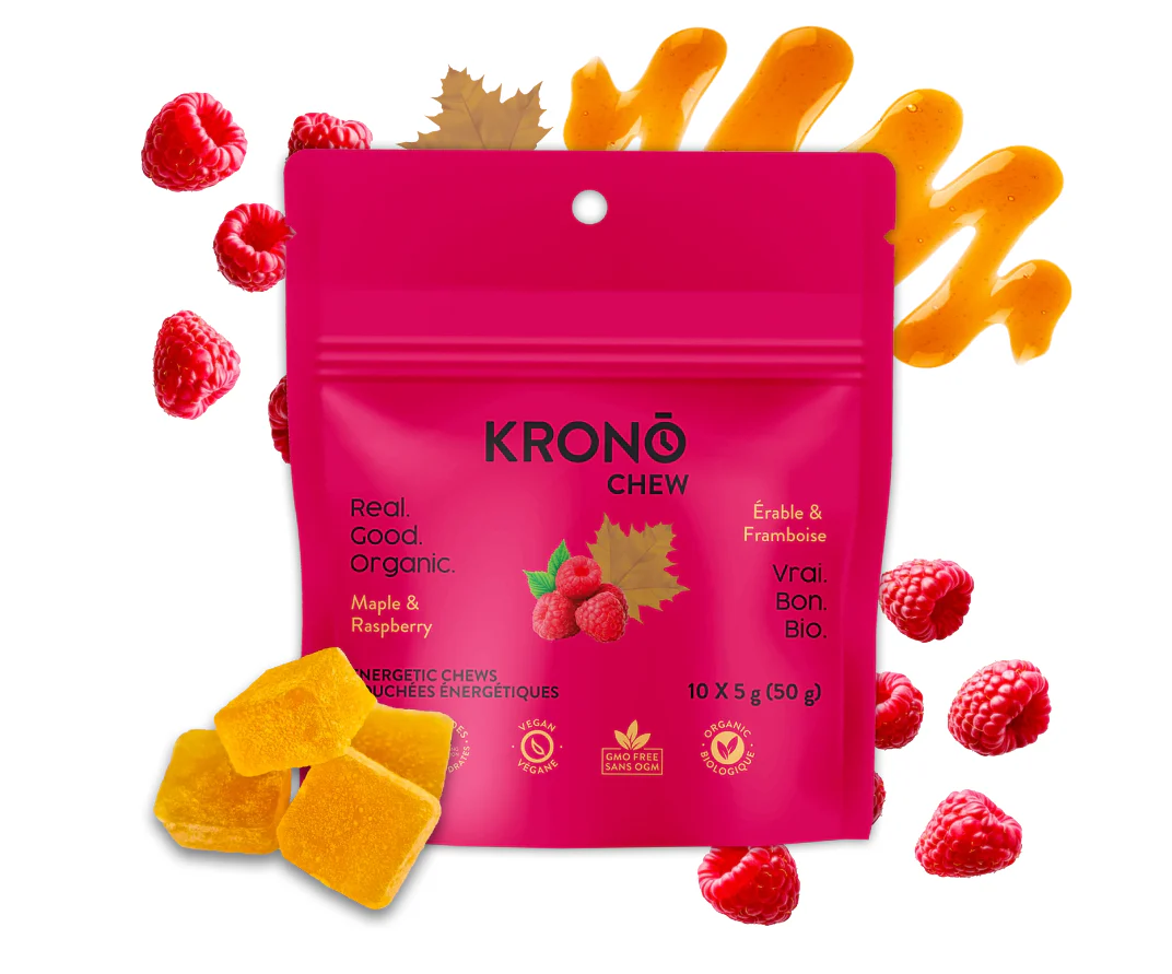 Krono Maple Rasberry Energy Chews