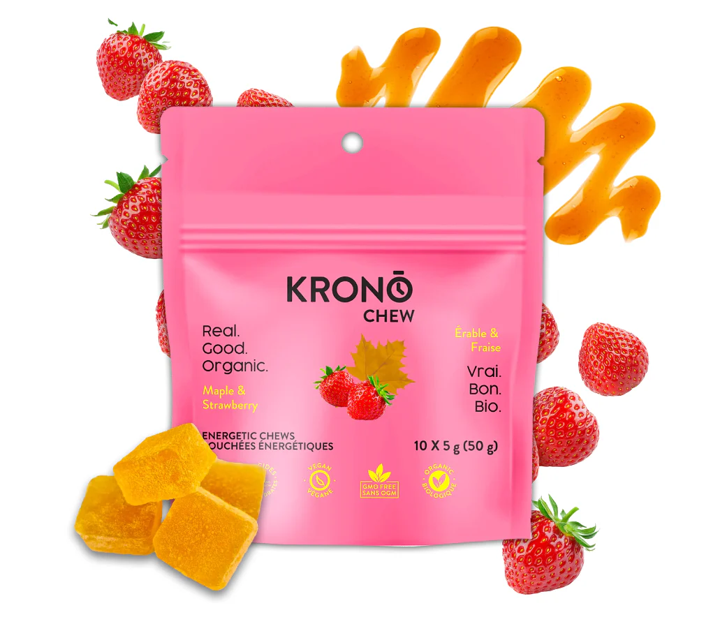 Krono Maple Strawberry Energy Chews