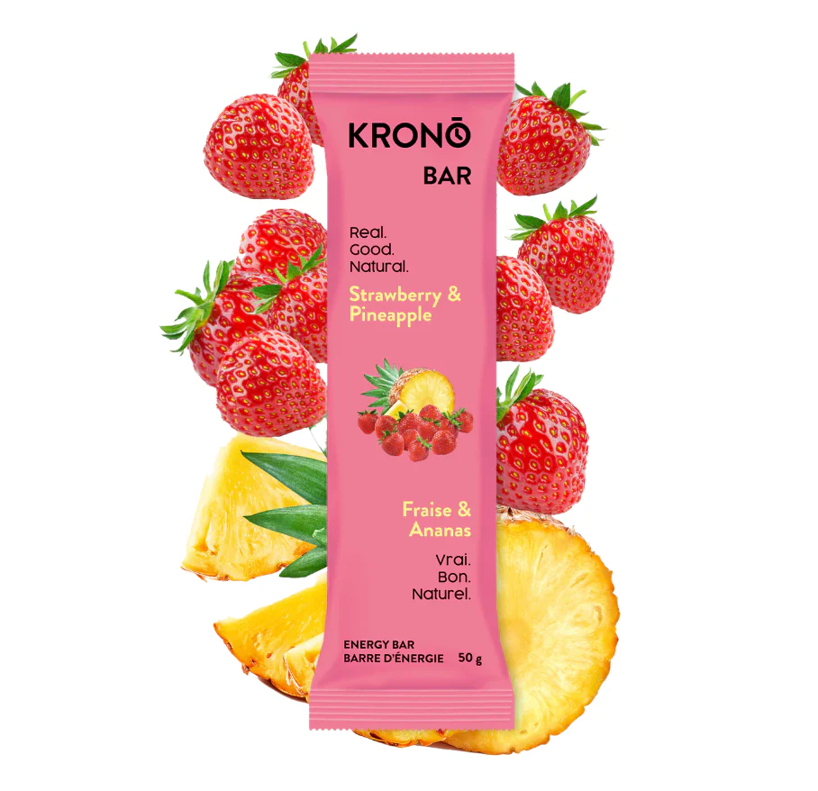 Krono Strawberry Pineapple Energy Bar