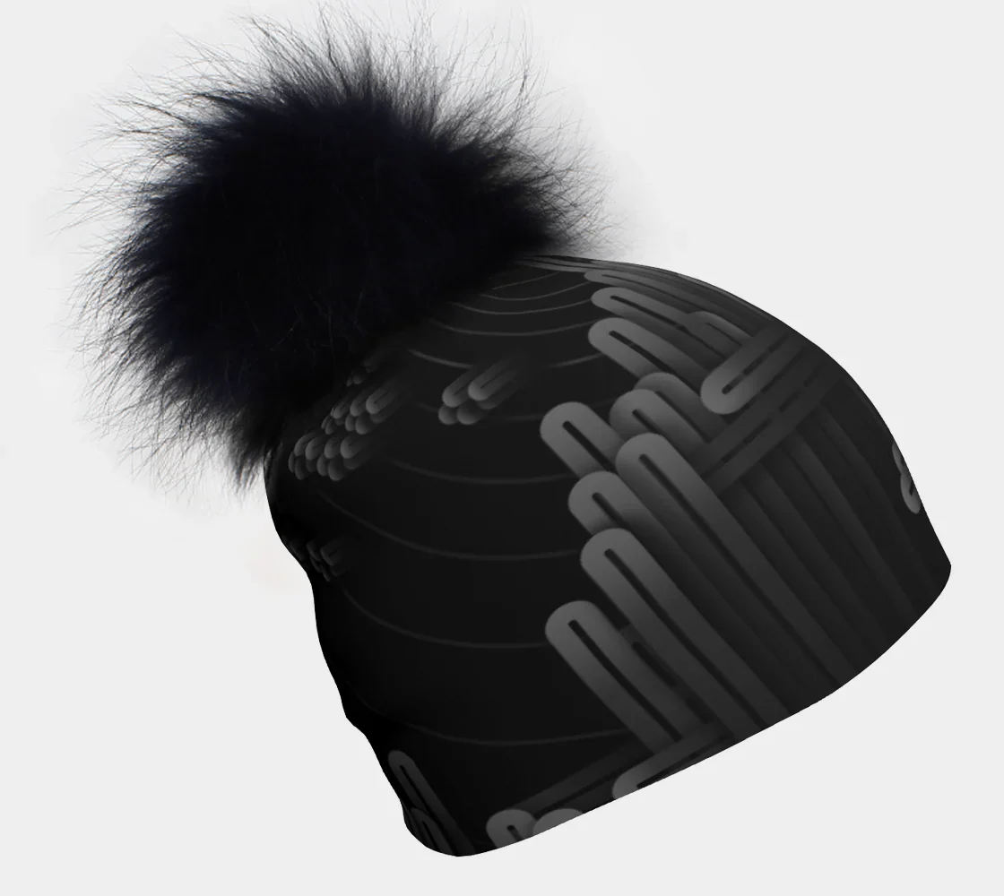 Lalita's Art Shop Pompom Beanie - Image 4