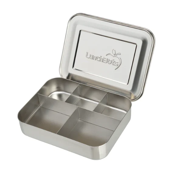 LunchBots 5 Compartment Bento Box - Image 3
