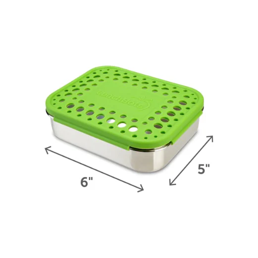 LunchBots Medium Trio Bento Box - Image 5