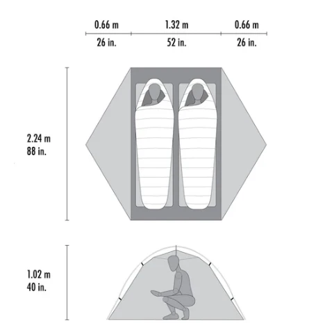 MSR Hubba Hubba LT 2P - Image 3
