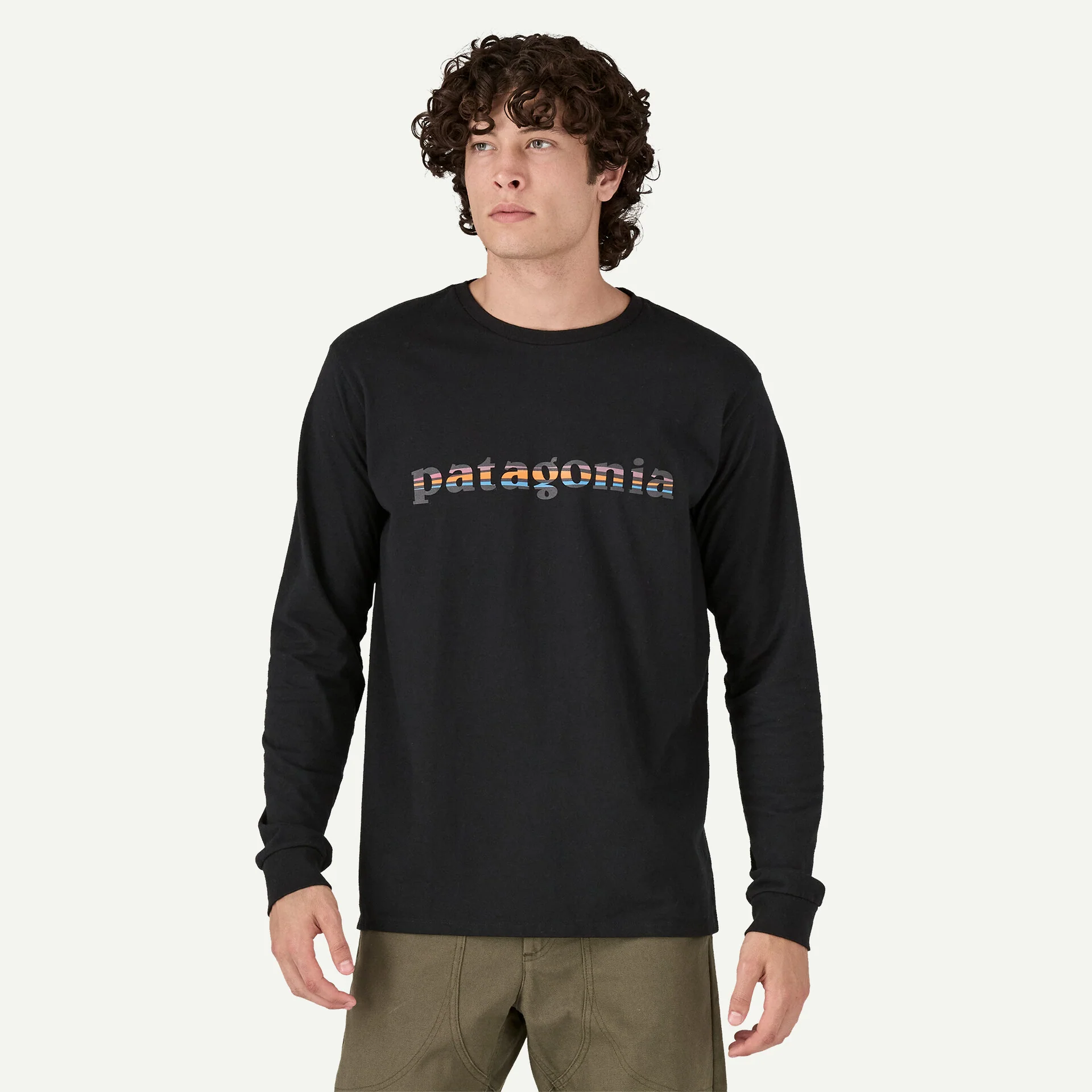 Patagonia '73 Text Logo Responsibil-Tee Longsleeve Men's - Image 3