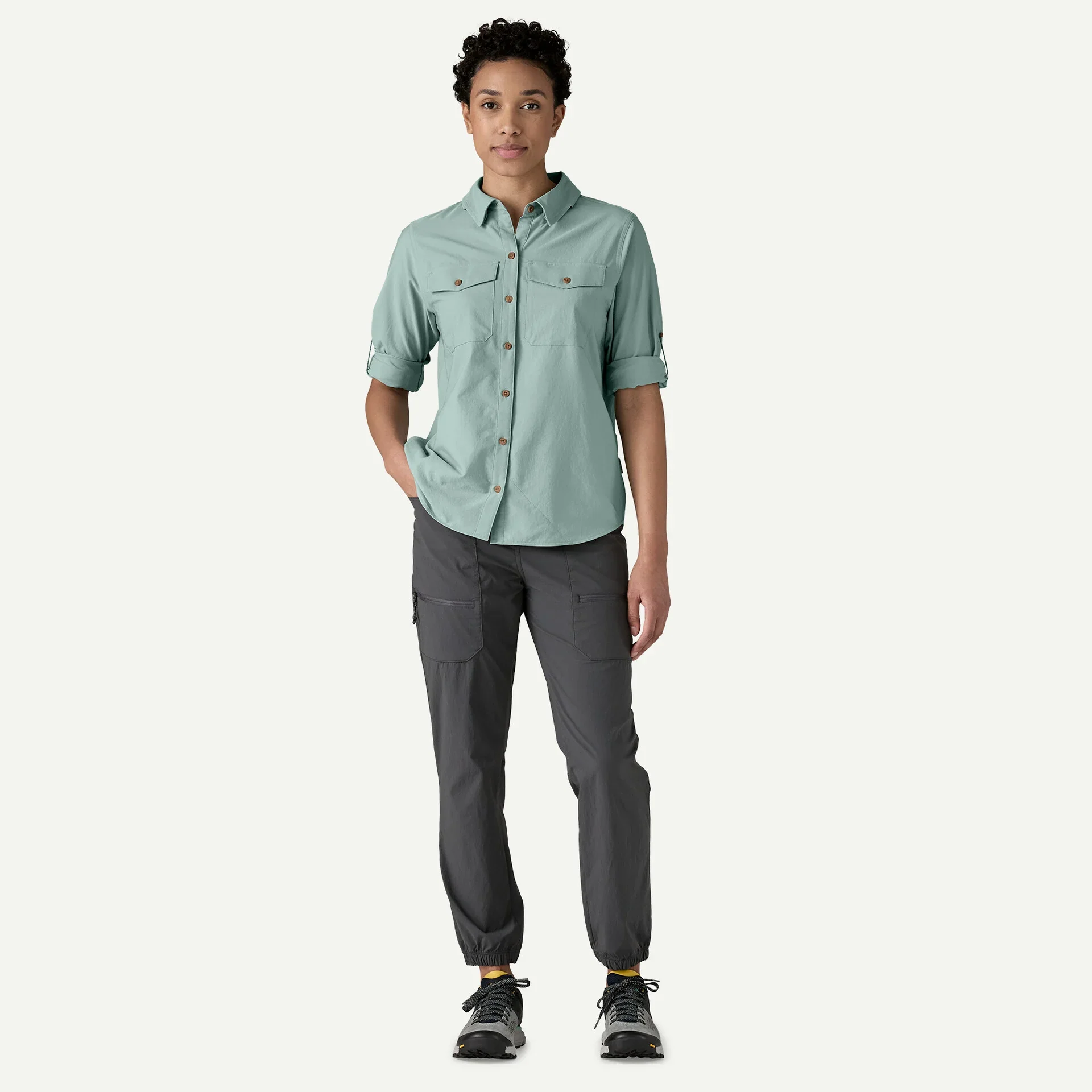 Patagonia Self Guided Longsleeve Sun Shirt Women's - Image 4