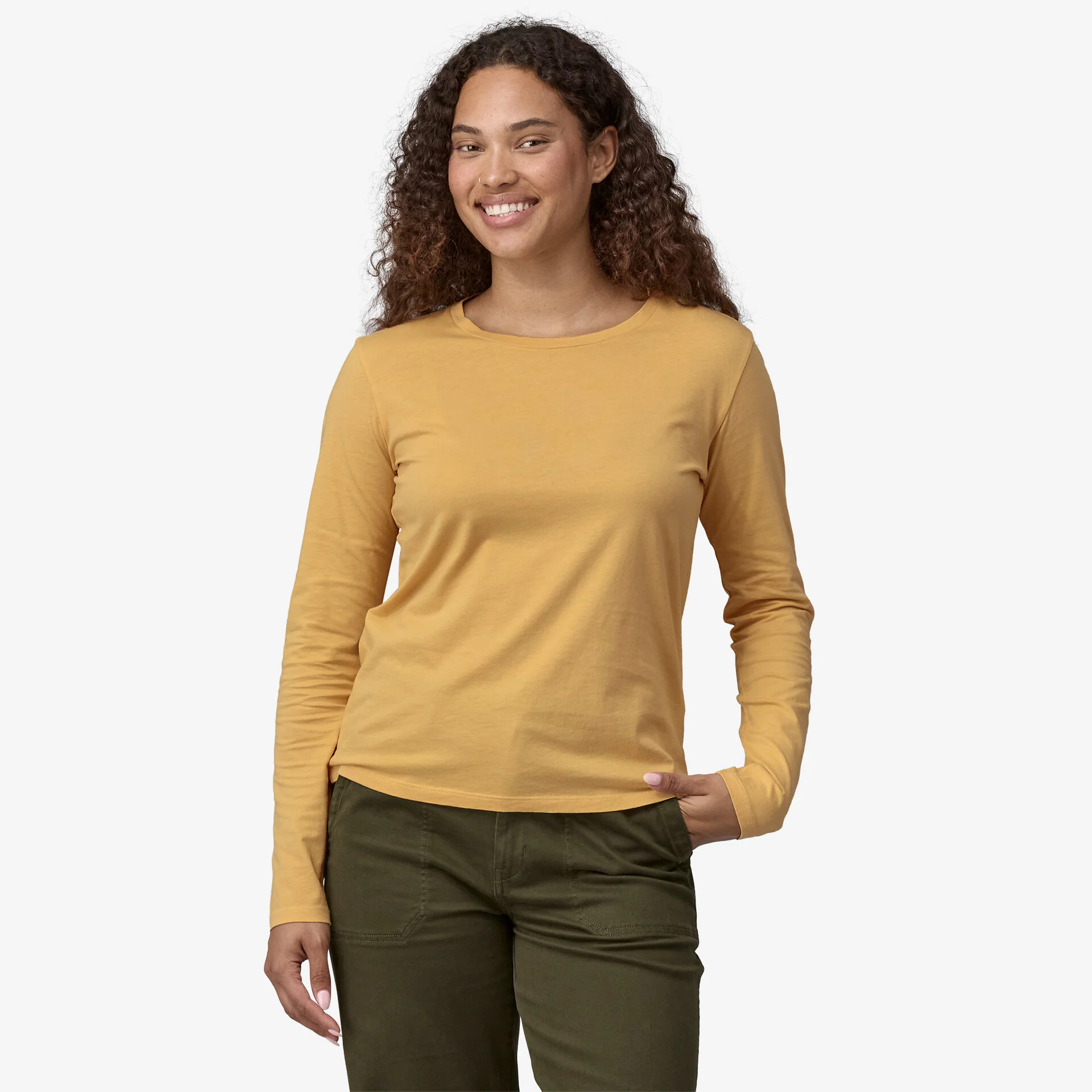 Patagonia Regenerative Cotton Long Sleeve Tee Women's - Image 2