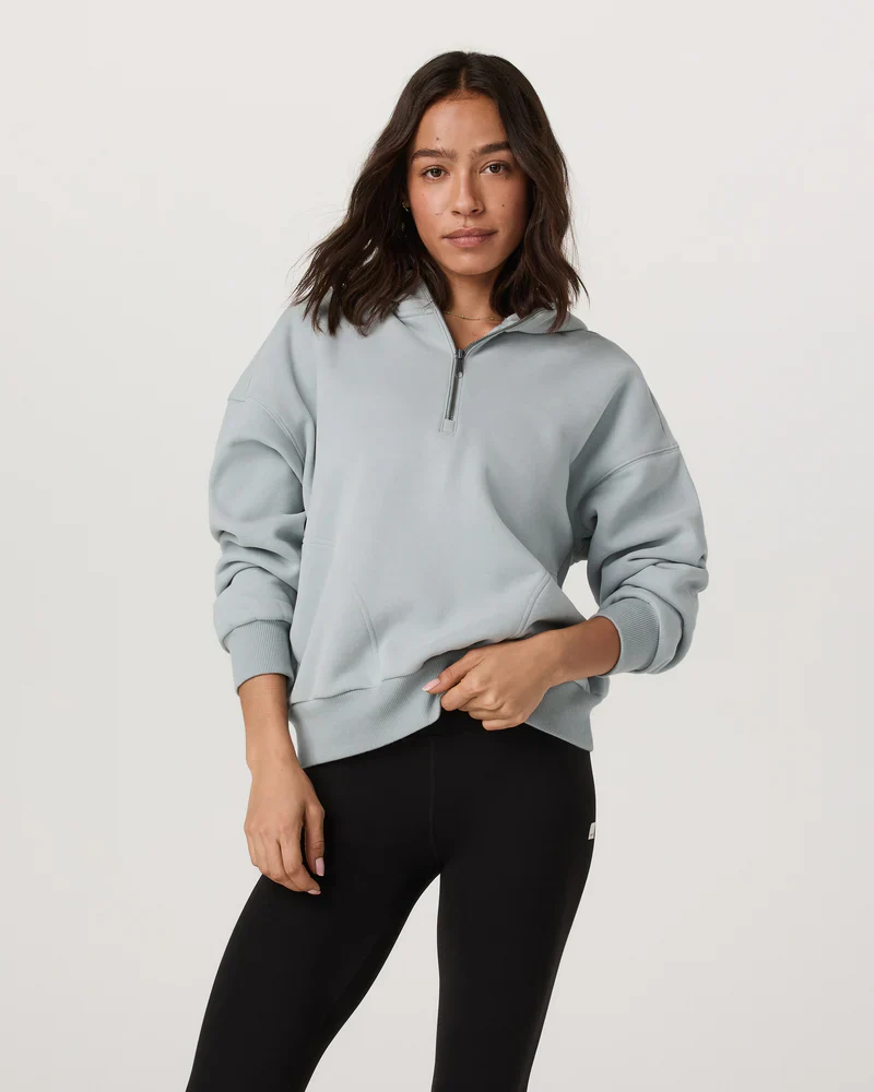 Vuori Restore Relaxed Half Zip Hoodie Women's - Image 2
