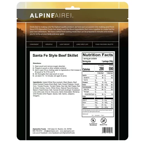 AlpineAire Santa Fe Beef Skillet - Image 2