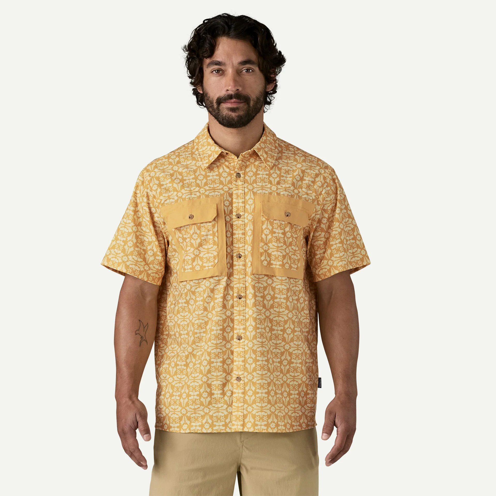 Patagonia Self Guided Shortsleeve Sun Shirt Men's - Image 3