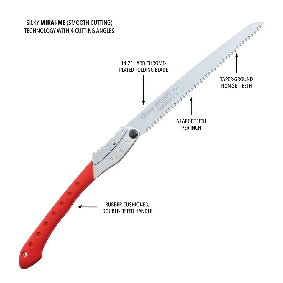 Silky Big Boy Professional 360mm Folding Saw - Image 3