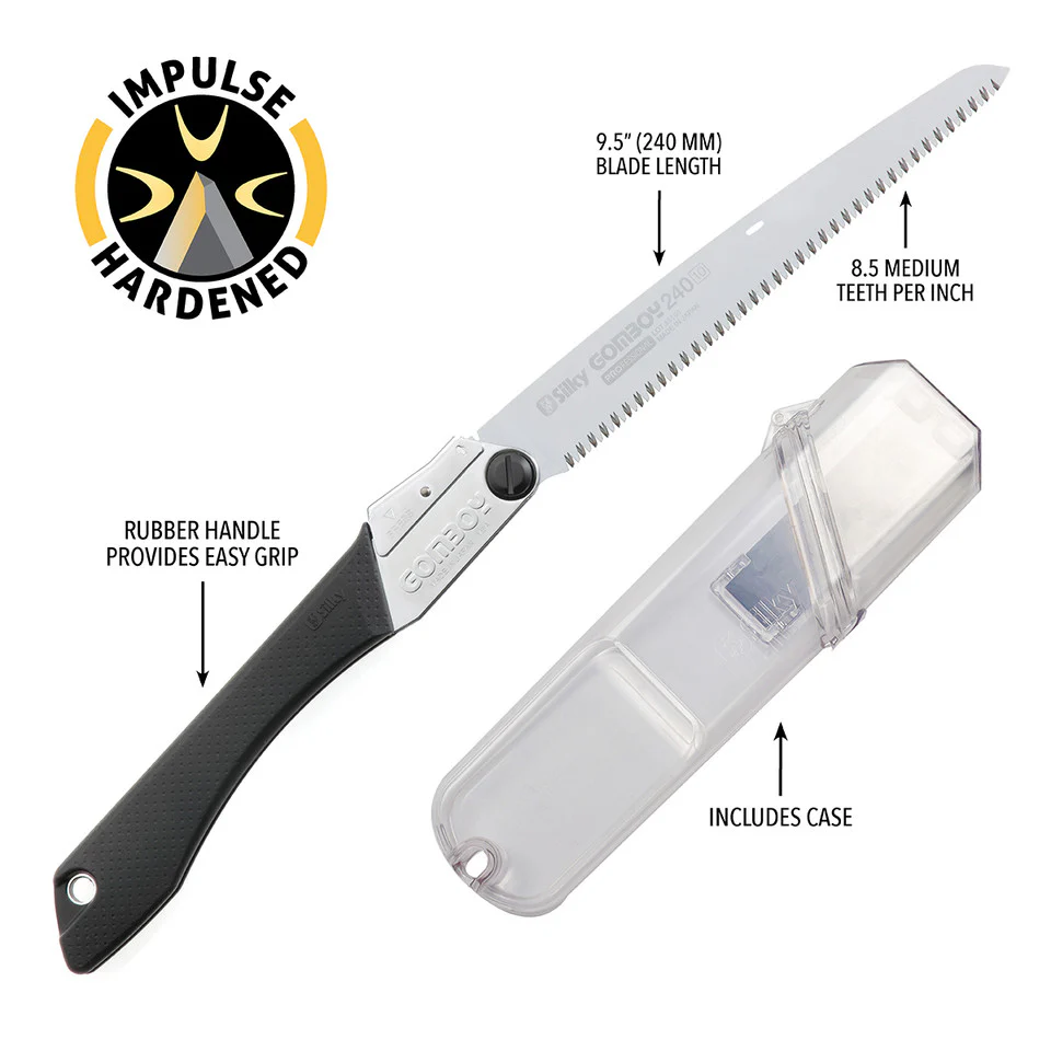 Silky Gomboy 240mm Folding Saw - Image 3