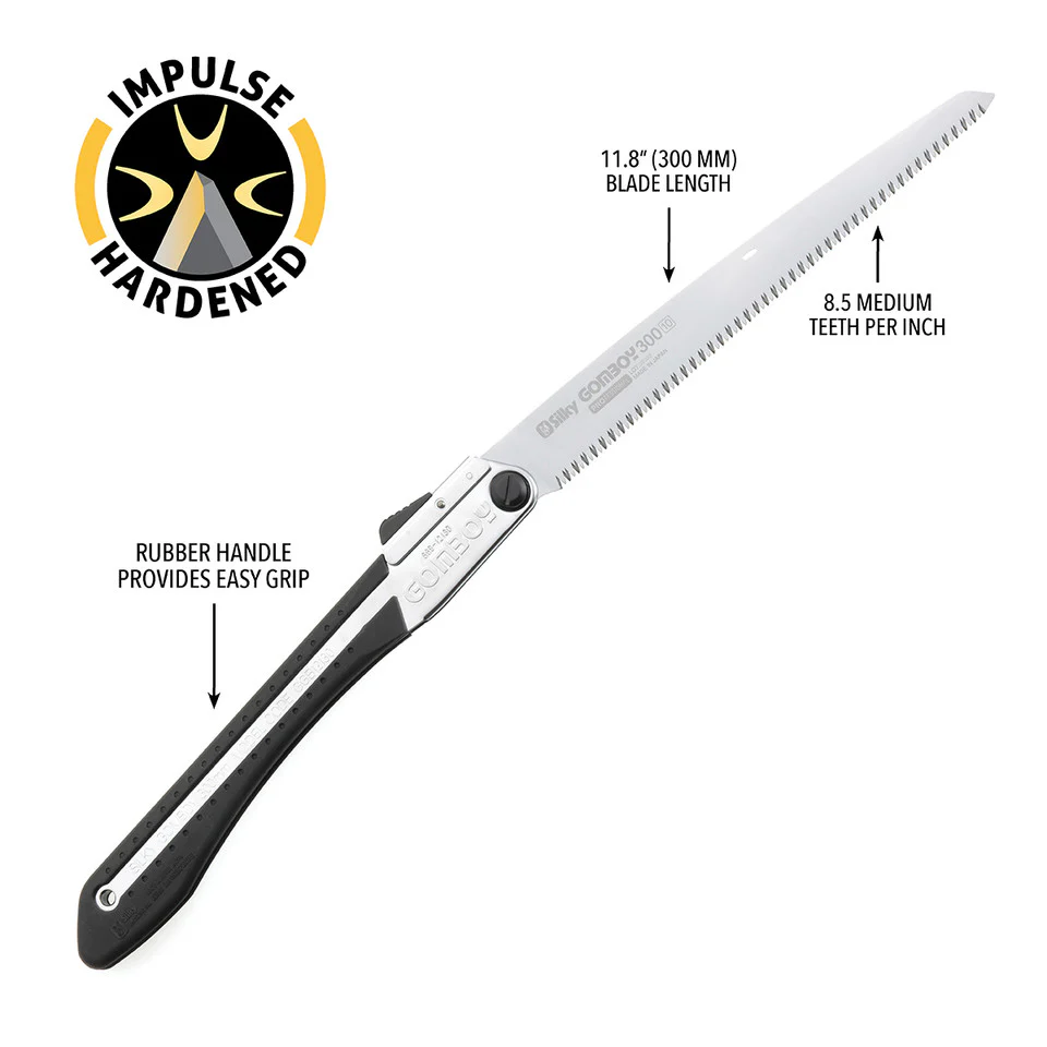 Silky Gomboy 300mm Folding Saw - Image 3