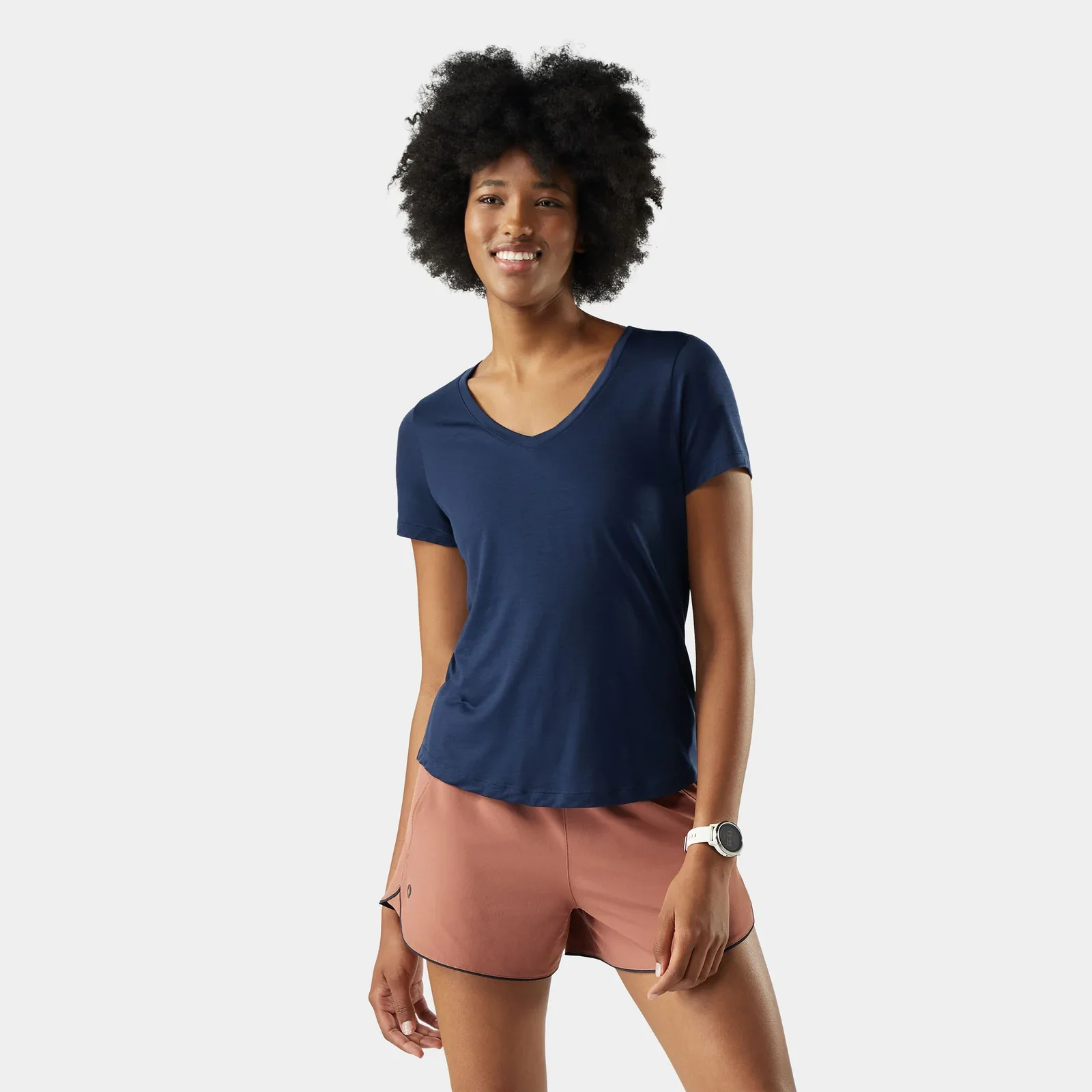 Smartwool Active UL V-Neck Shortsleeve Women's - Image 3