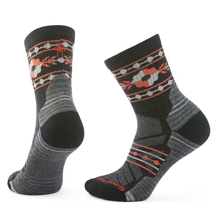 Smartwool Hike LC Retro Floral Mid Crew - Image 2