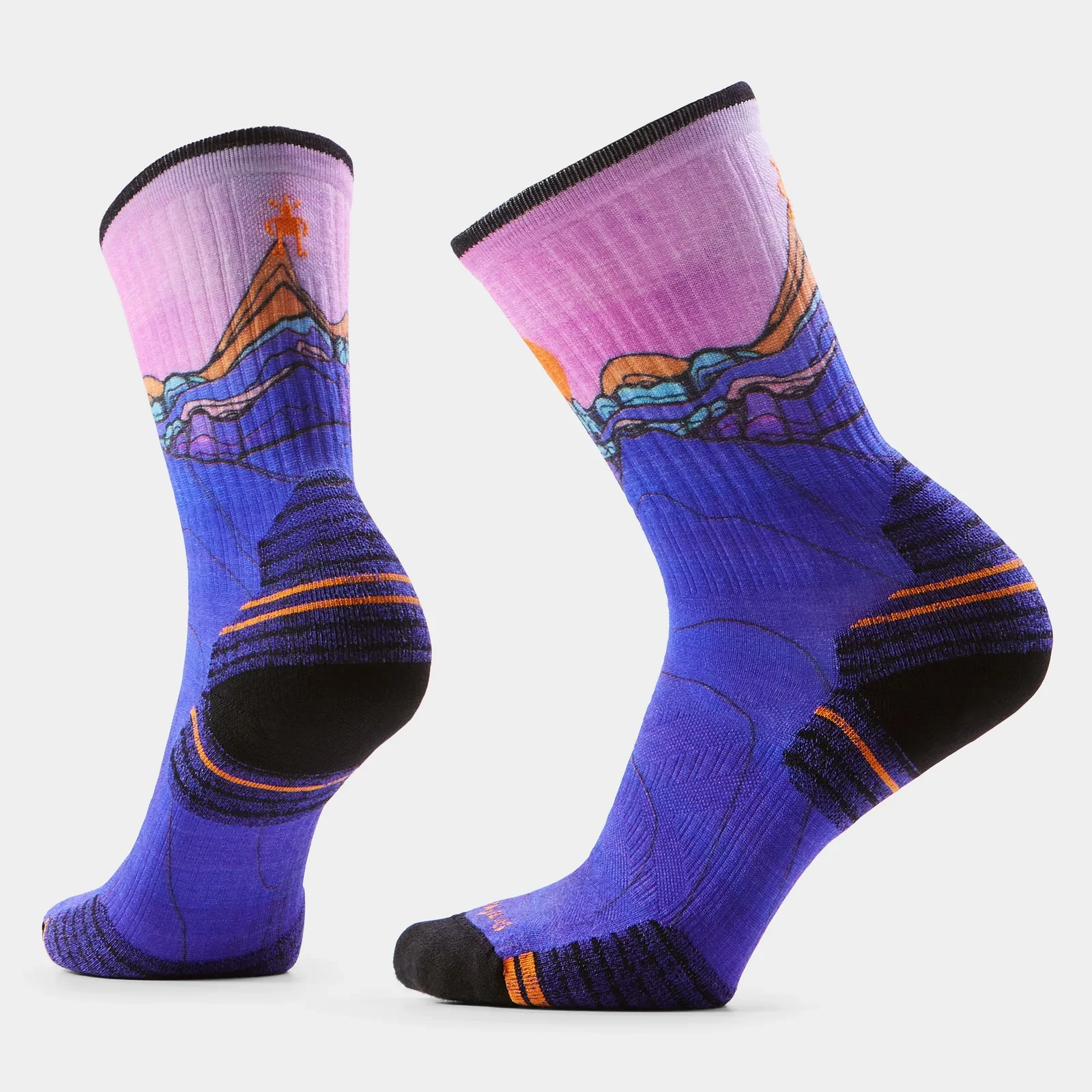 Smartwool Hike Mountain Sunrise Crew Women's Sock