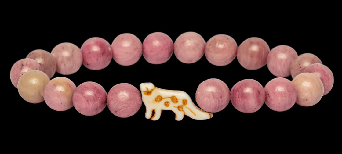 Snow Leopard Tracking Bracelet
