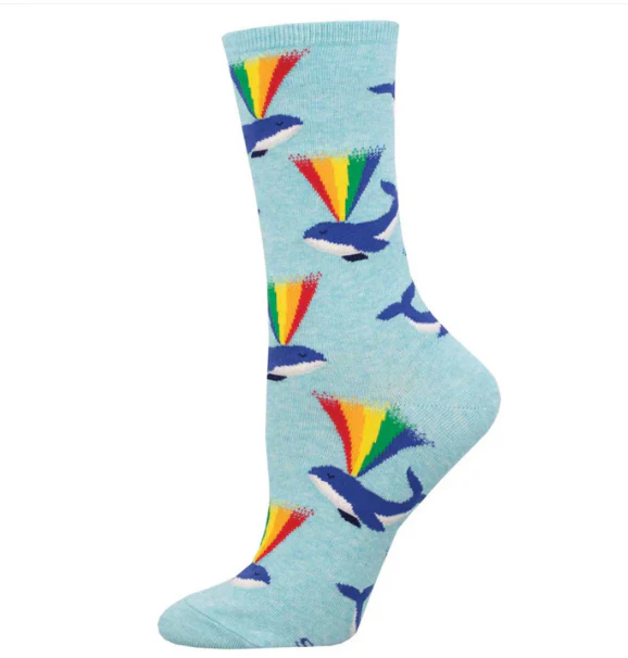 Socksmith Rainbow Whale Socks