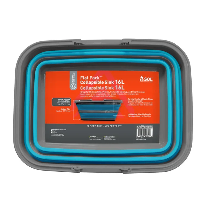 SOL Flat Pack Sink 16L - Image 2