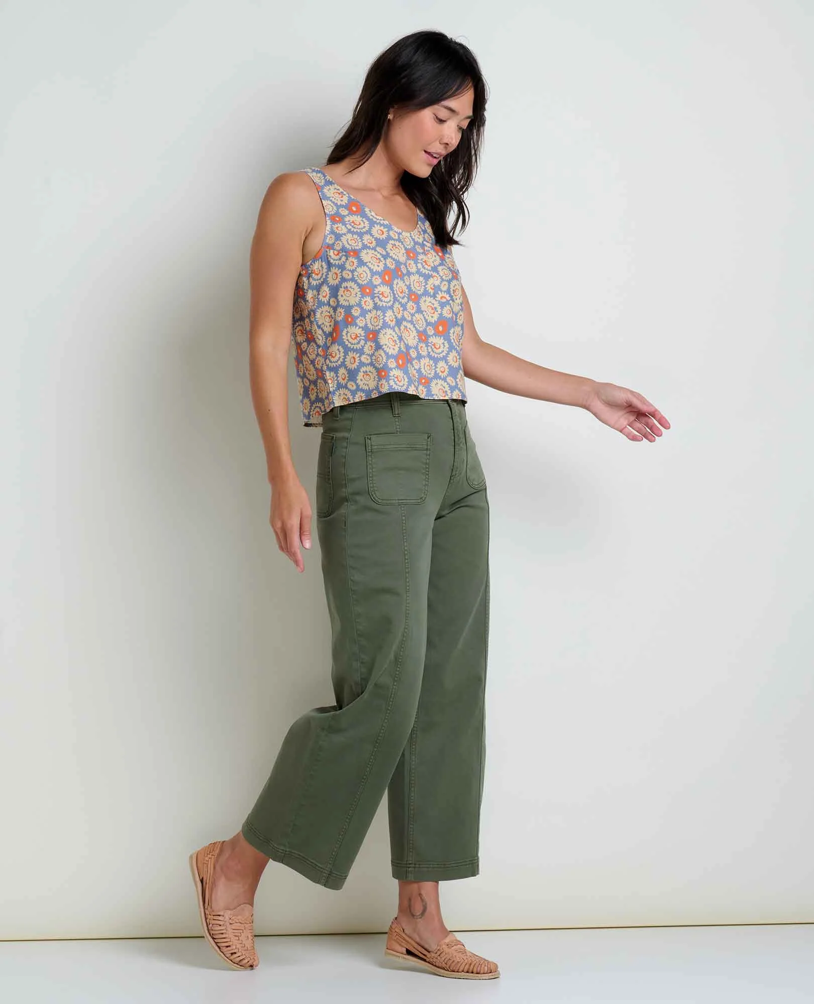 Toad and Co Taj Hemp Button Back Tank II Women's - Image 3