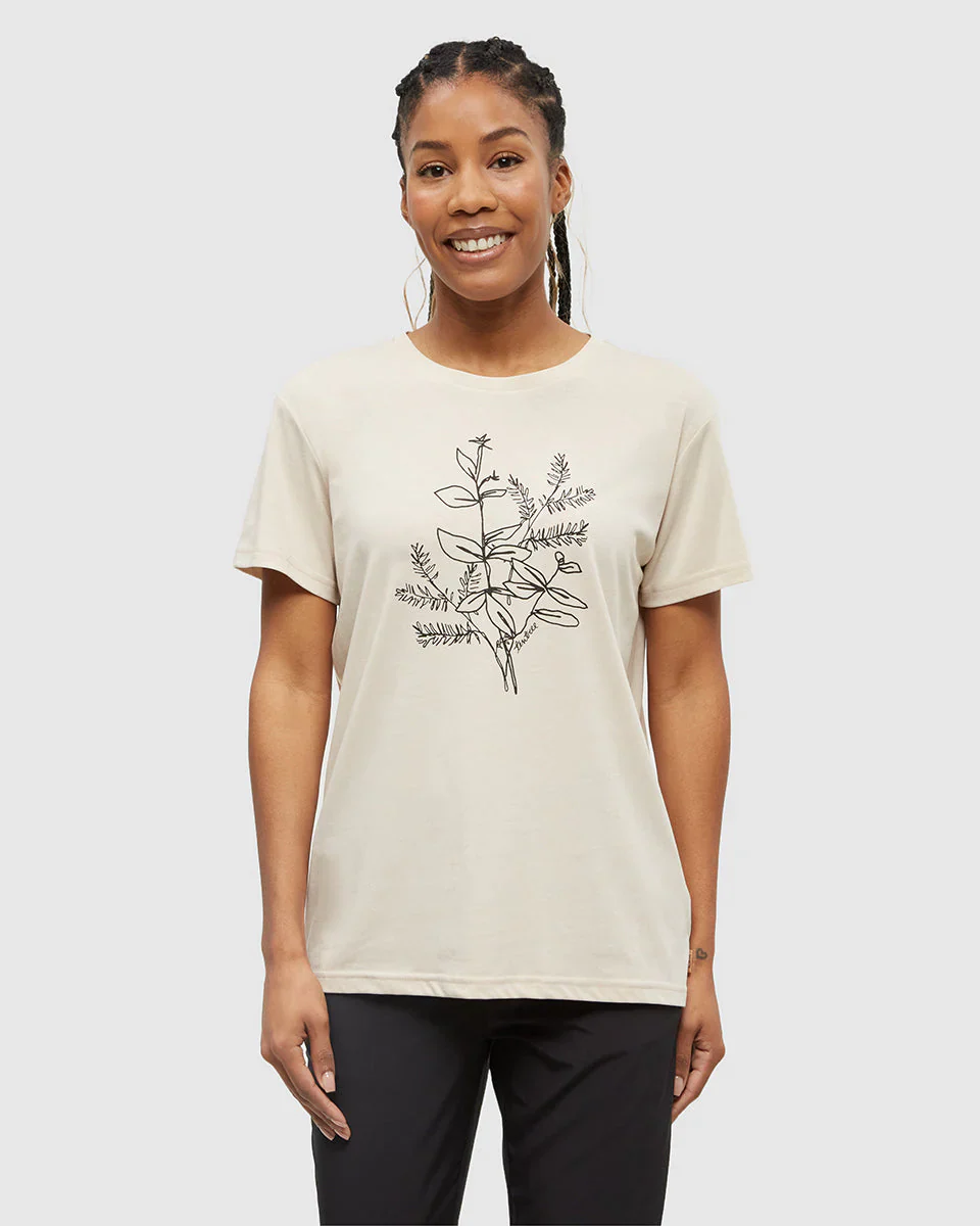 Tentree Autumn Flora T-Shirt Women's - Image 4
